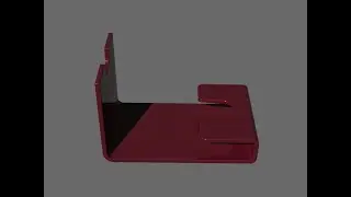 How to create a semi-automatic handgun display stand in design spark mechanical
