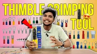 Best Crimping tool 4 Function in One tool,Crimping the Thimble, Bolt Cutting, Striping, Cutting !