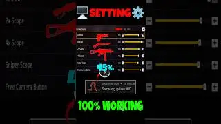 New Settings ⚙️| Samsung Galaxy A10 📲 Sensi + Dpi || 2025 Free Fire ⚡ Highlights