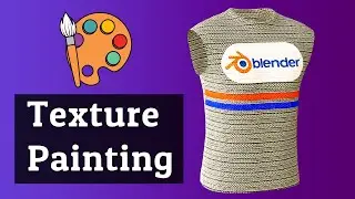 Texture Painting | Blender 3.2 Beginners Tutorial