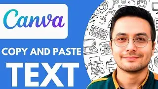 How to Copy and Paste Text in Canva - 2025 (Simple Tutorial)