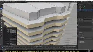 creating a futuristic city in blender 2 8