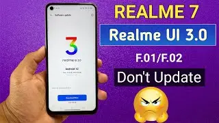 Realme 7 Realme UI 3.0 & Android 12 Update F.01/F.02 Review | Realme 7 Update Realme ui 3.0