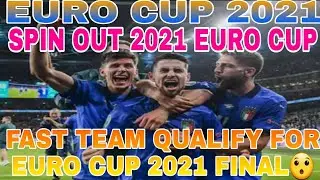 Euro Cup 2021 : Fast Team Qualify  For Euro cup Final 😯 || Italy vs  Spain Match  Story ||