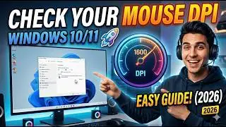 How To Check Your Mouse DPI In Windows 10/11 - EASY (2026)
