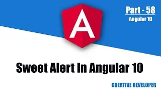 Sweet alert in angular || Angular || Angular Tutorial || Sweet Alert || Angular Sweet Alert || Alert