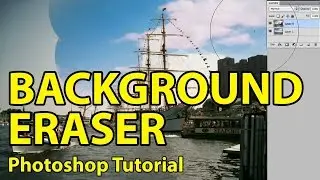 Create a Composite Image with Background Eraser in Photoshop
