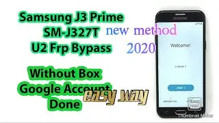 Samsung j3 Emerge (j327t)  frp bypass new method 2020