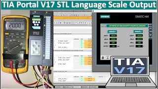 PLC S7-1500 how to scale analog output with STL Language