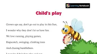 Class 3 Child's Play