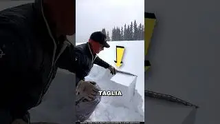 Test della stabilità della neve!❄️