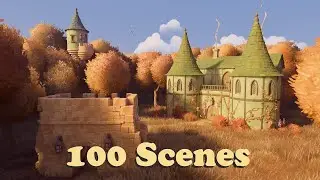100 Scenes From Tiny Glade 🍂 Atmospheric Autumn Vibes To Sleep, Study and Chill With (No Commentary)