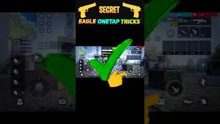 Desert Eagle One Tap Headshot Trick & Setting 100% Working 😱 | Free Fire