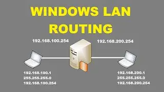 How to Enable LAN Routing on Windows Server 2008 R2