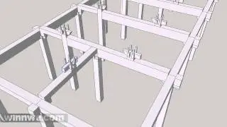 한국의 전통 한옥 동자주(2) 만들기