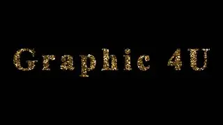 Simple Glitter Luxury Text - After Effects  Tutorial