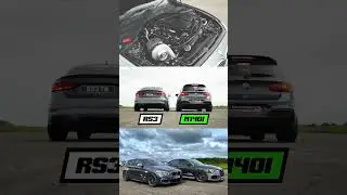 DAZA vs B58 🤯 1200hp RS3 v 1200hp Xdrive M140i 
