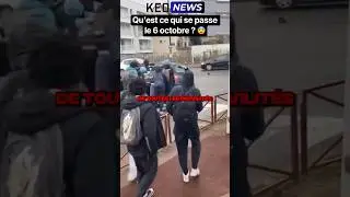 MAIS QU’EST CE QUI SE PASSE LE 6 OCTOBRE EN FRANCE ? 😨 #shorts #drama #blocus #tiktok #enquete