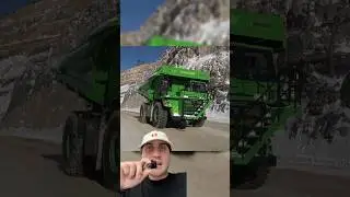 Dieser Elektro-Truck muss nie geladen werden: Der E-Dumper erzeugt mehr Strom #viral