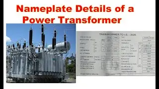 Transformer Nameplate Details Explained in Hindi