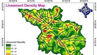 Lineaments Extraction and density Mapping using ArcGIS @GIS Tutorial