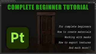 Substance Painter Beginner Tutorial | 2026 | Complete Guide for Game Developers & Artists