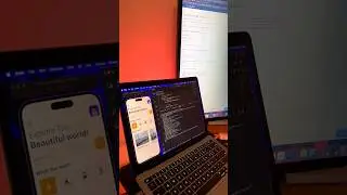 Time-lapse of me building a travel app UI✌ 