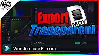 How to Export Transparent .MOV Files in Filmora 14 (Step-by-Step Tutorial)