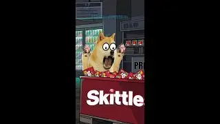 Skittles meme Doge(Animation)