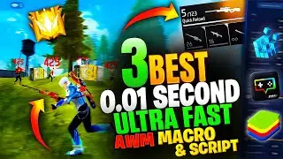 Top 3 Best Ultra Fast Double Sniper Switch Macro Settings For Free Fire PC | BlueStacks 5 | MSI 5