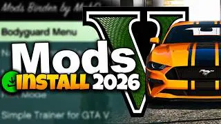 How to Install MODS for GTA 5 - EASY in 2024 (PC)
