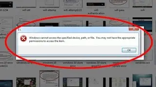 how to fix solve  windows cannot access the specified device path or file error-problem solve