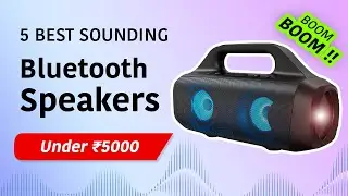 Top 5 Premium Bluetooth Speakers ⚡ 2023 / Best Bluetooth Speaker Under 5000 / Best Portable Speakers