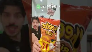 Cheetos de 1 vs 1000 Martillazos 🔨