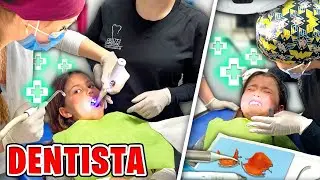 ANDIAMO DAL DENTISTA A METTERE L'APPARECCIO NUOVO CON LA MAMMA DI ILARY E STEFANO! *ilary piange!*