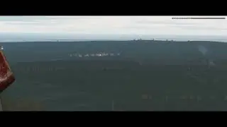 Арткорректировщик на Ми-8 на ивенте 