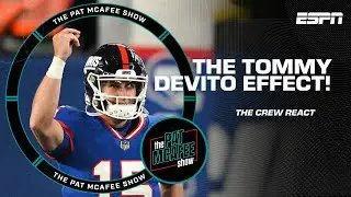 'The Tommy DeVito EFFECT' is in full force! 🤌 | The Pat McAfee Show
