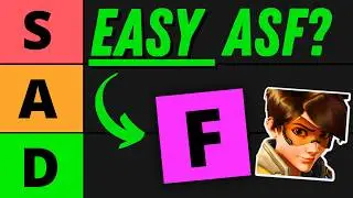 EVERY Overwatch Hero EASIEST To HARDEST Tier List