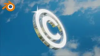 3D Chrome Logo In Blender