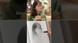 Drawing my friends! ✏️ Graphite and charcoal on paper 
