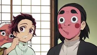 Inosuke distrugge la nuova spada
