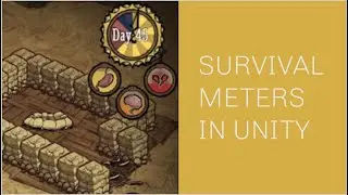 Cool UI Survival Meters In Unity3D //eleonora