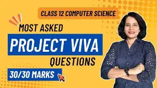 PROJECT VIVA Questions | Practical Exam | Class 12 Computer Science | ENGLISH