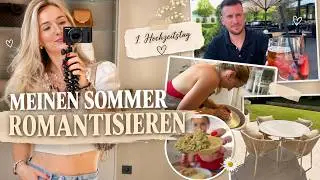 How I romanticize my summer | Anniversary, summer recipes & new hobbies