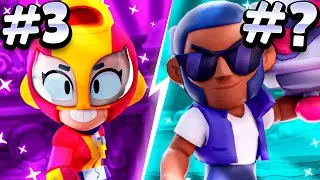 THE BEST 5 BRAWLERS in BRAWL STARS!