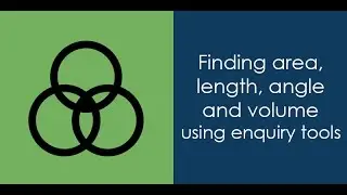 AutoCAD tutorial calculating area, length, angle and volume using enquiry tools