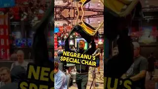 Daniel Negreanu brings own chair to 