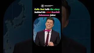 How Colin Jost Pulled Off His Viral Scarlett Johansson Joke 😂🎤