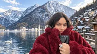 Mi solo trip a los alpes y Viena 🗻 + visito el pueblo más bonito del mundo 🎄