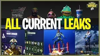 *NEW* Fortnite: ALL CURRENT LEAKS COMPILATION! | (Season 4 All Current Leaks)